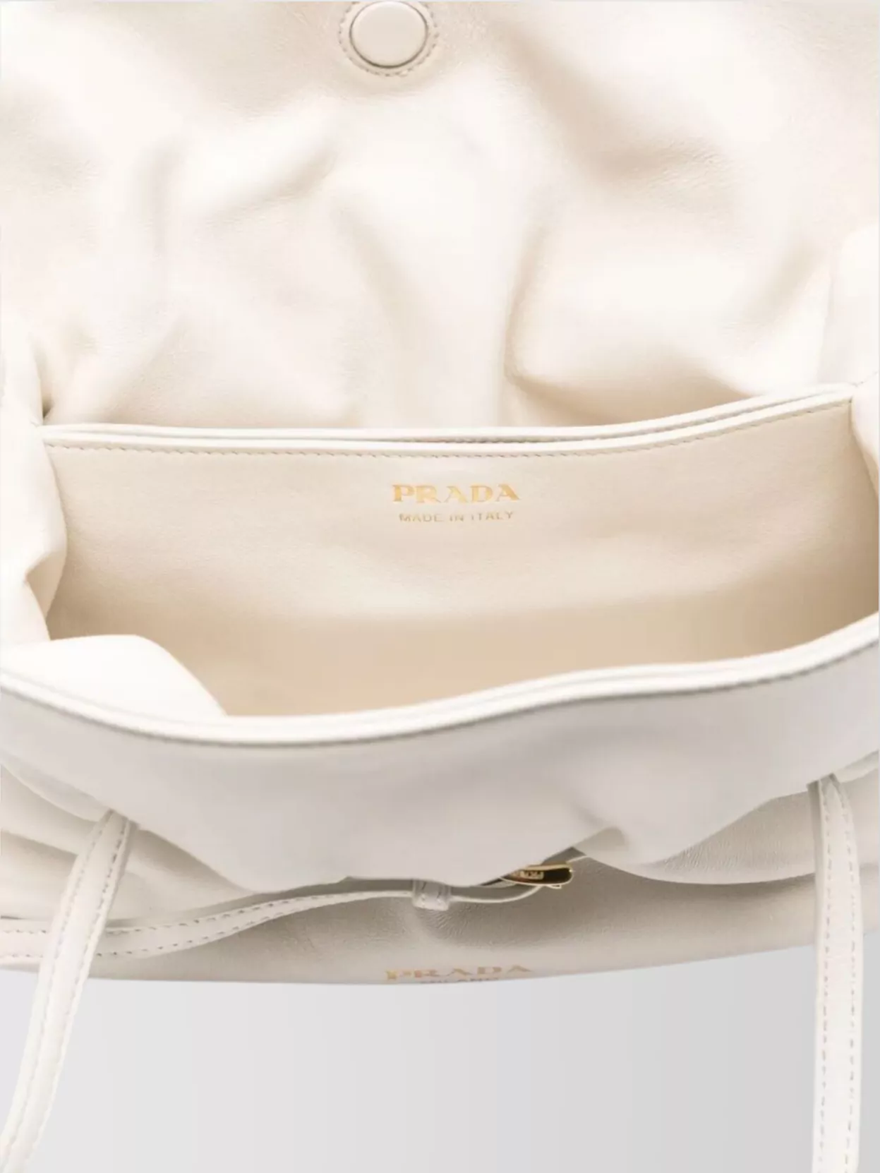 Prada Petite Dada Nappa Leather Shoulder Bag