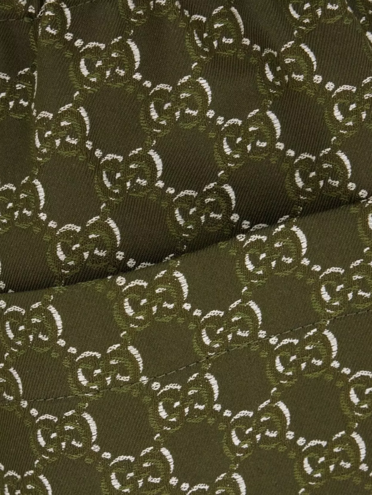 Gucci Bermuda Shorts Featuring All-over Pattern In Multi