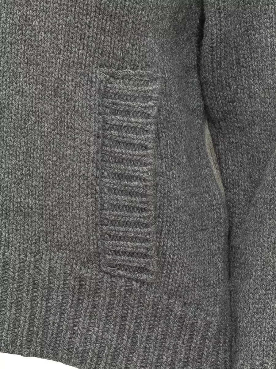 Victoria Beckham Asymmetric Ribbed Wool Sweater
