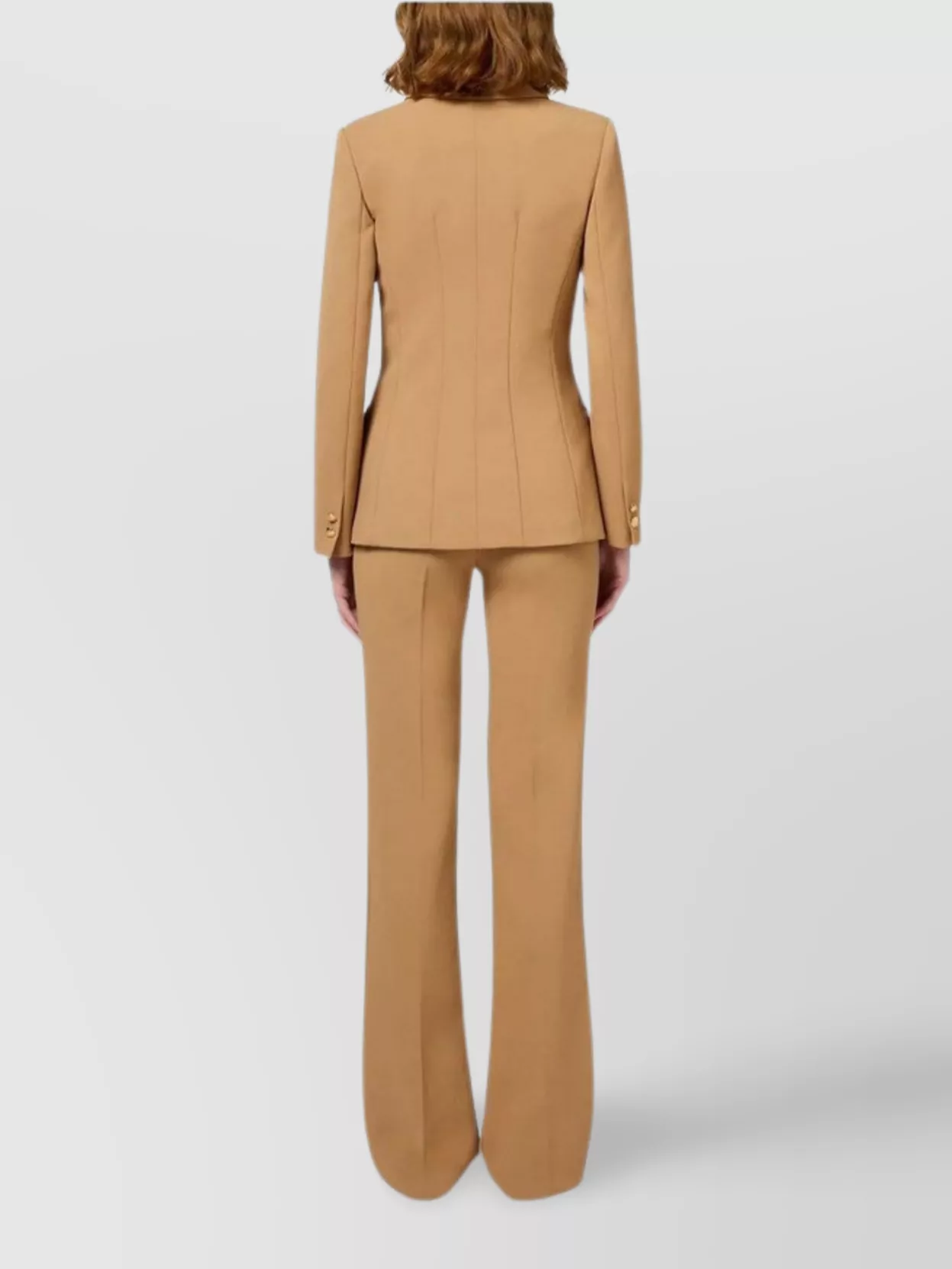 Elisabetta Franchi Tailored Suit With Flap Pockets And Notched Lapels