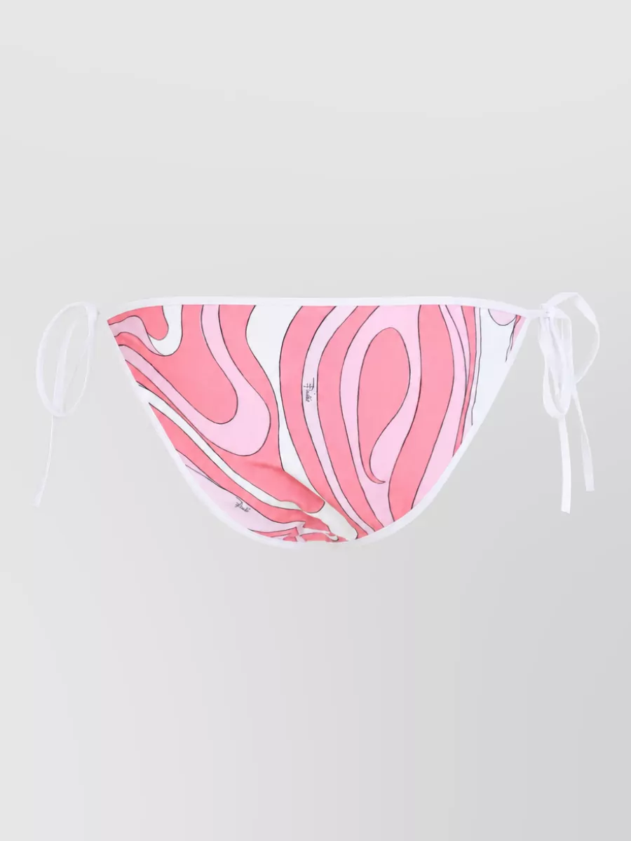 Pucci printed low-rise tie-side bikini briefs