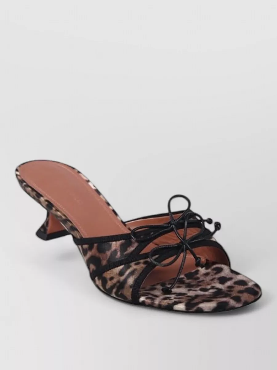 Amina Muaddi leather mules