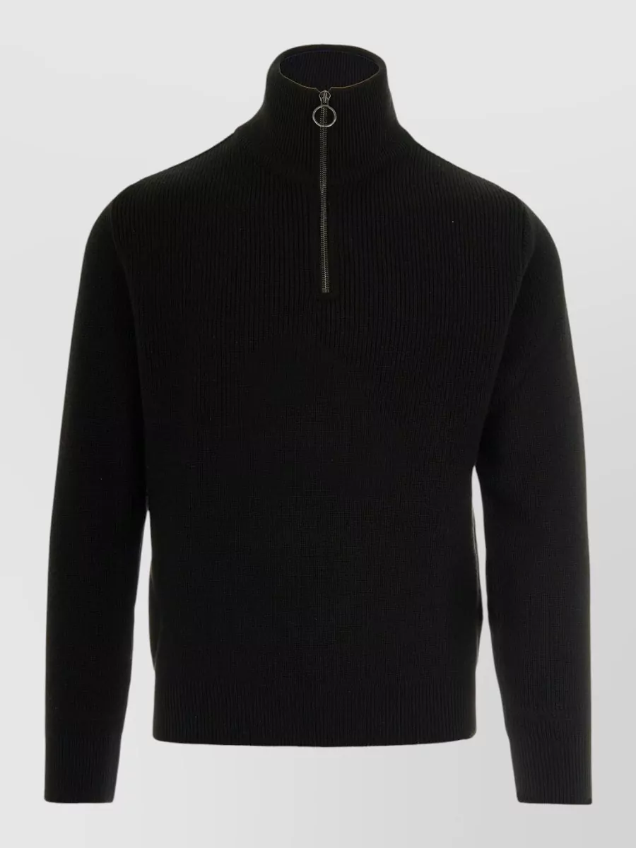 Paul & Shark ribbed half zip jumper