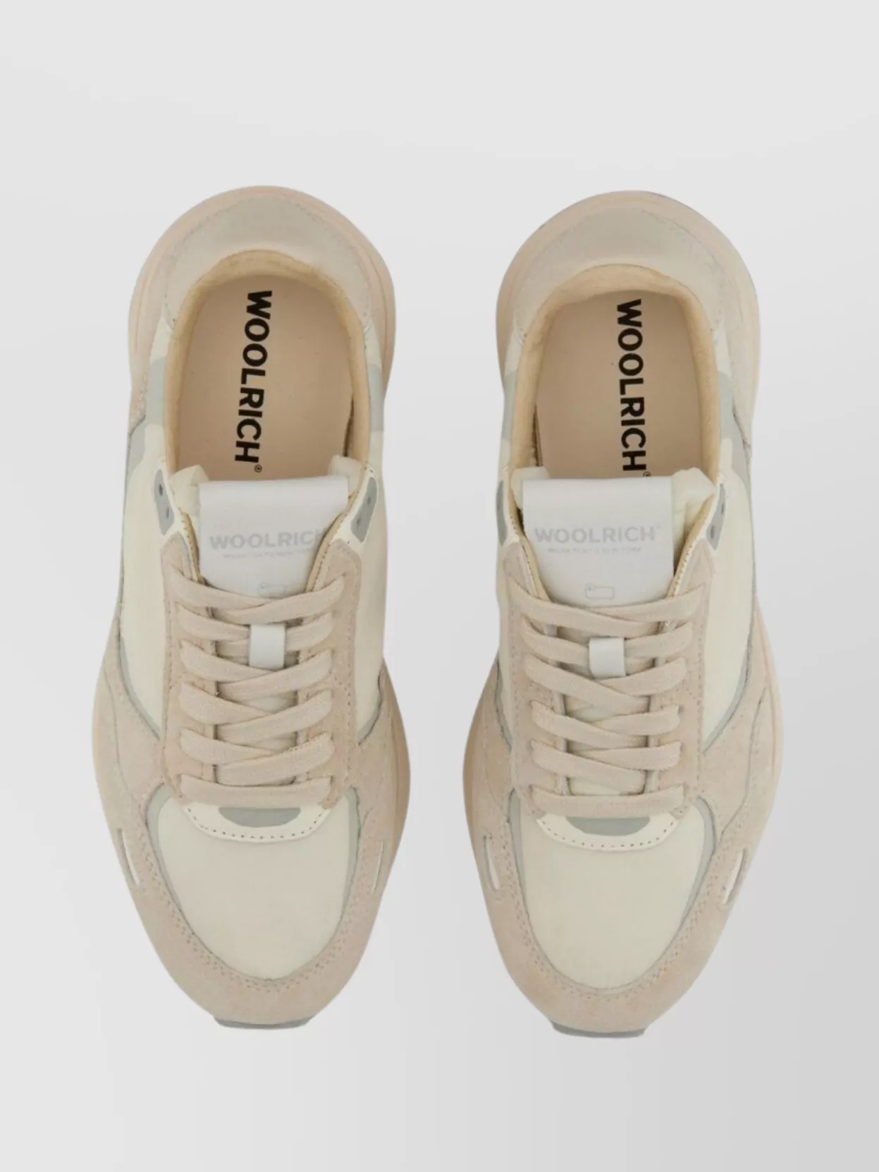 Woolrich Retro Sneaker With Suede Panels