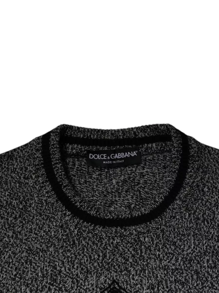 Dolce&Gabbana Cashmere Embroidered Sweater