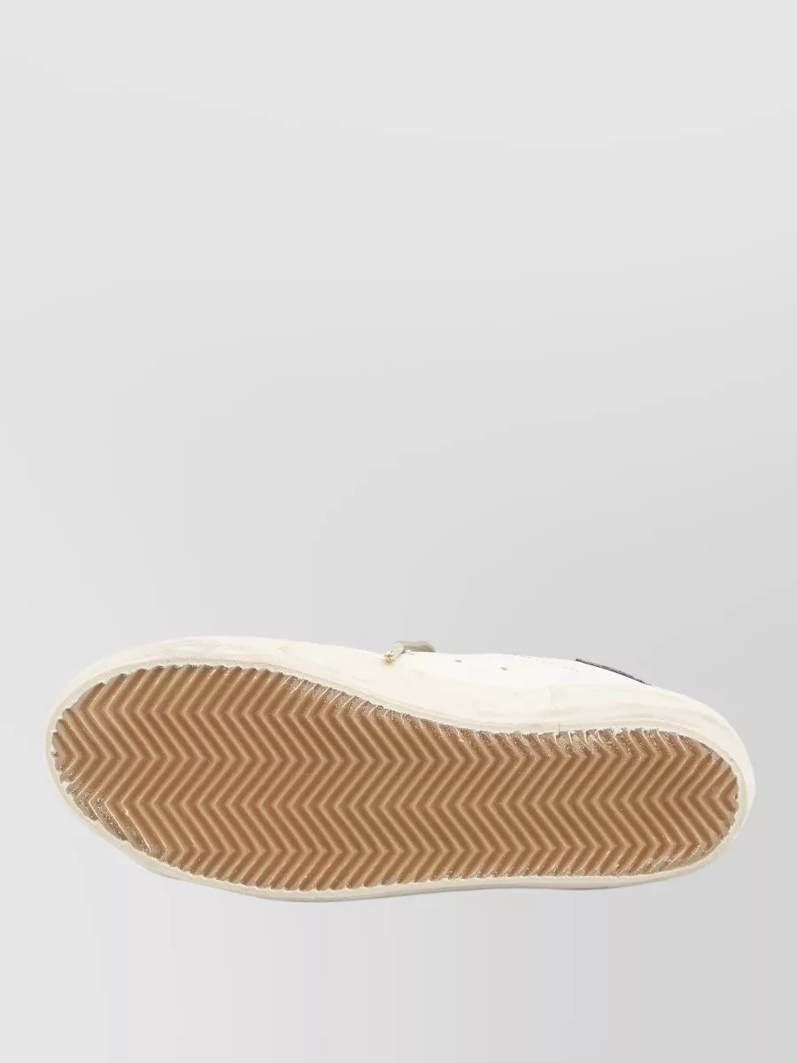 Golden Goose Star Detail Leather Suede Sneakers