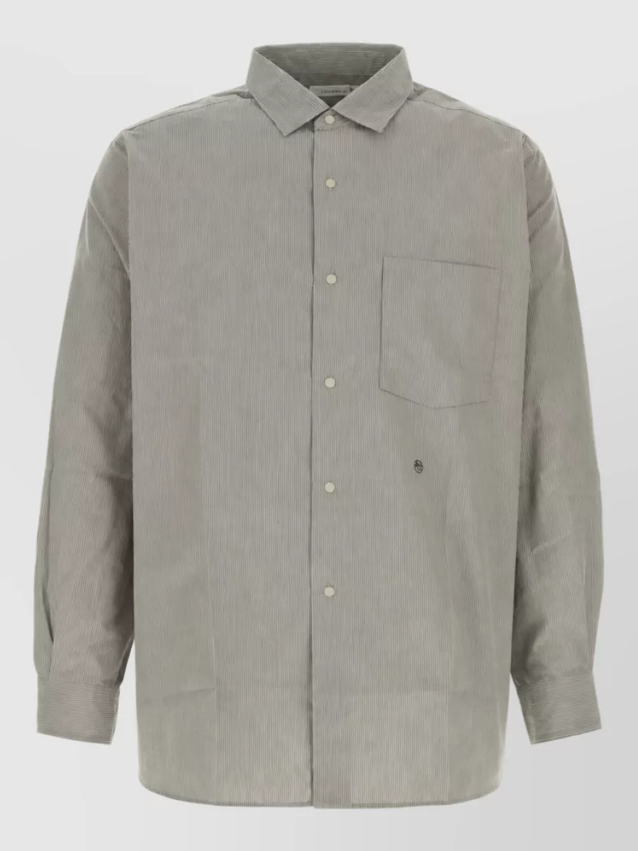 Nanamica embroidered shirt