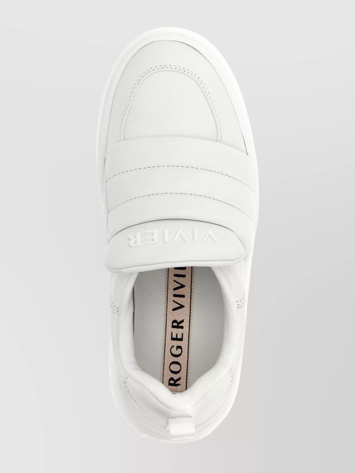 Roger Vivier Platform Sneakers Featuring Pull Tab