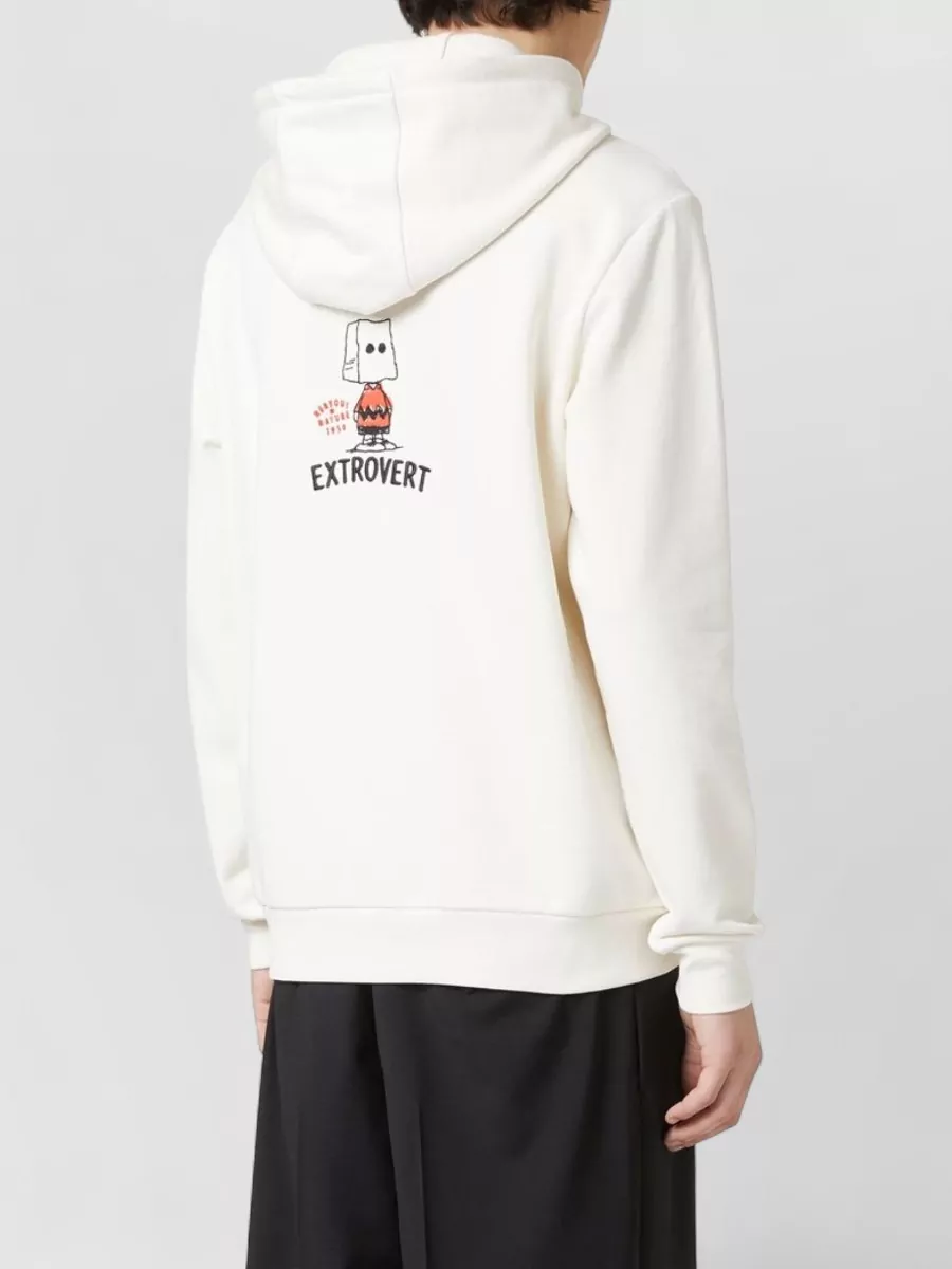 Iceberg Logo Hoodie Sweatshirt Featuring Graphic Print