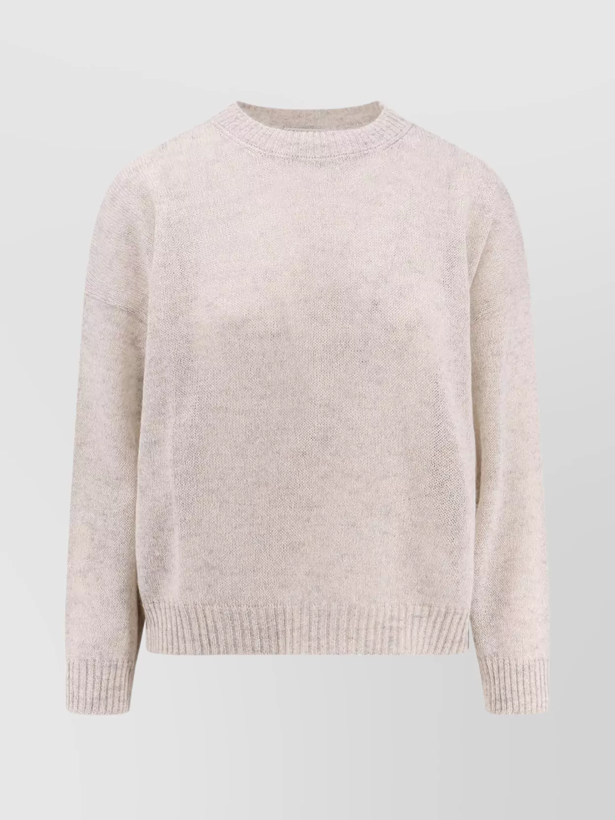 Brunello Cucinelli Paper Yarn And Mohair Sweaater