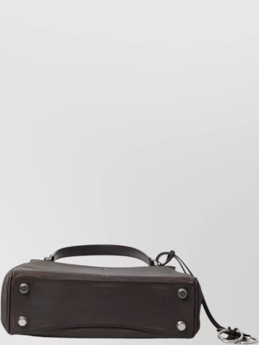 Balenciaga Rodeo Small Leather Tote Bag
