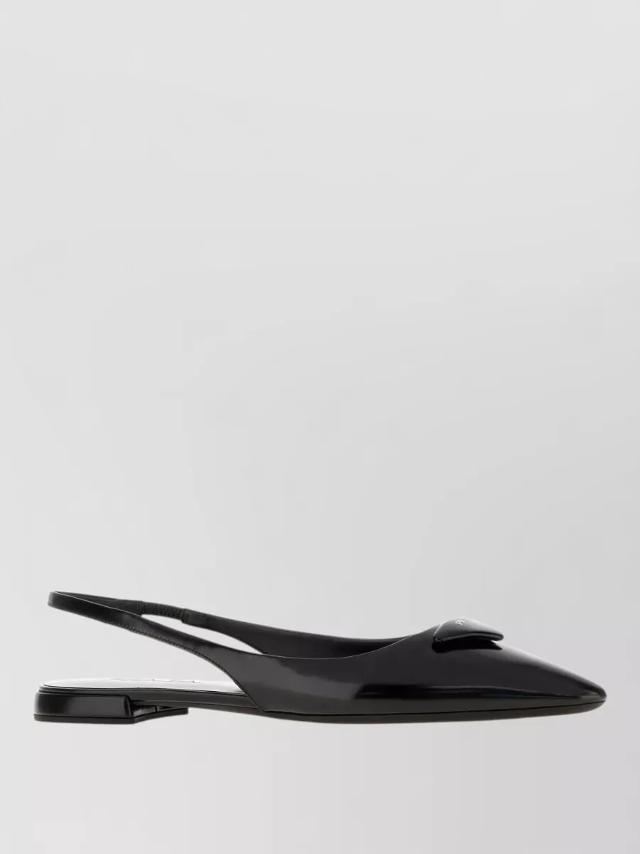 Prada leather ballerinas