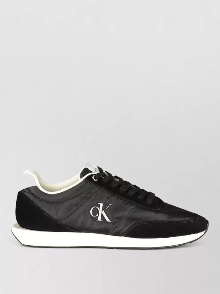 Calvin Klein Leather Low-Top Sneakers