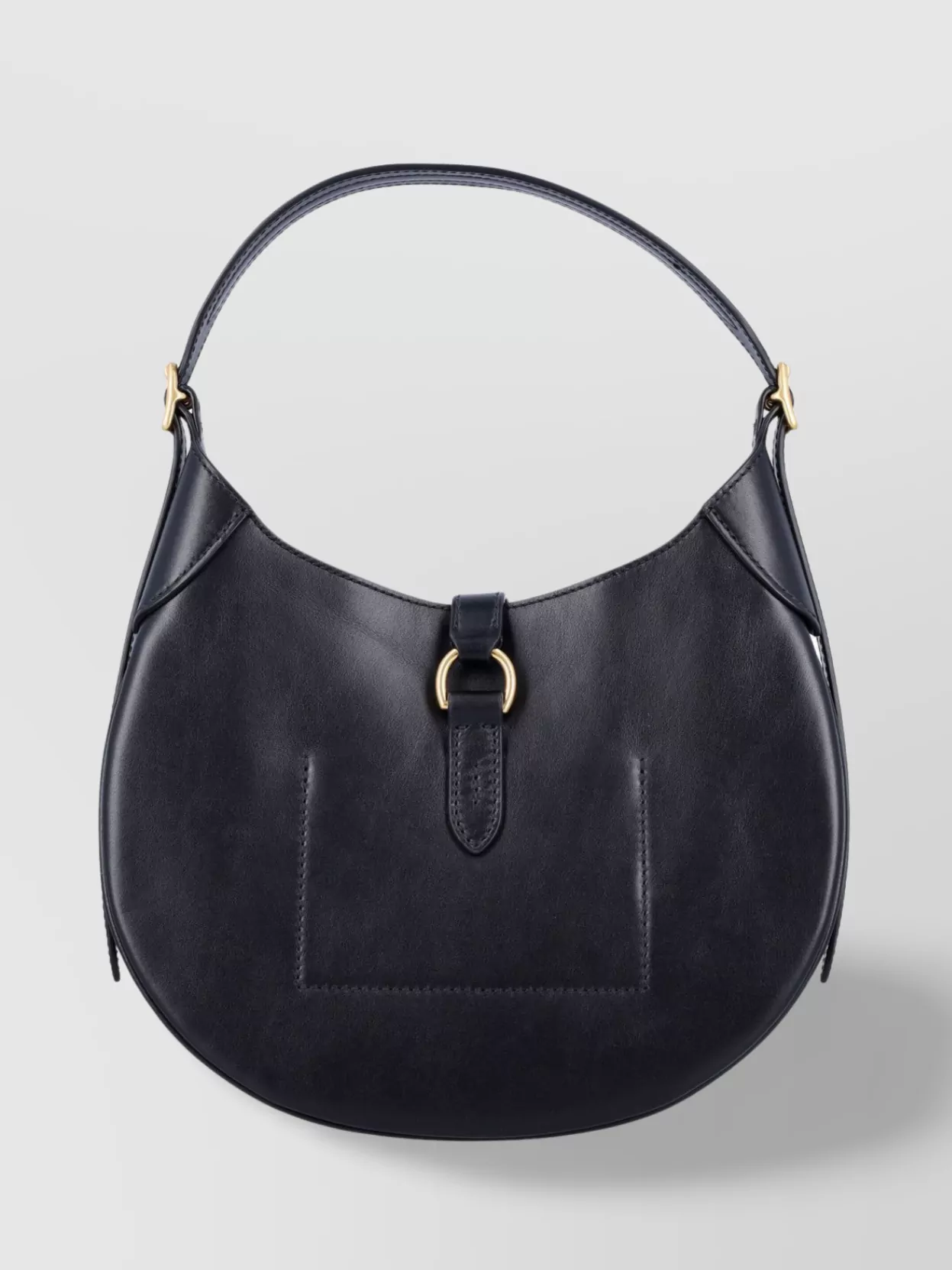 Polo Ralph Lauren Leather Crossbody Shoulder Bag Buckle