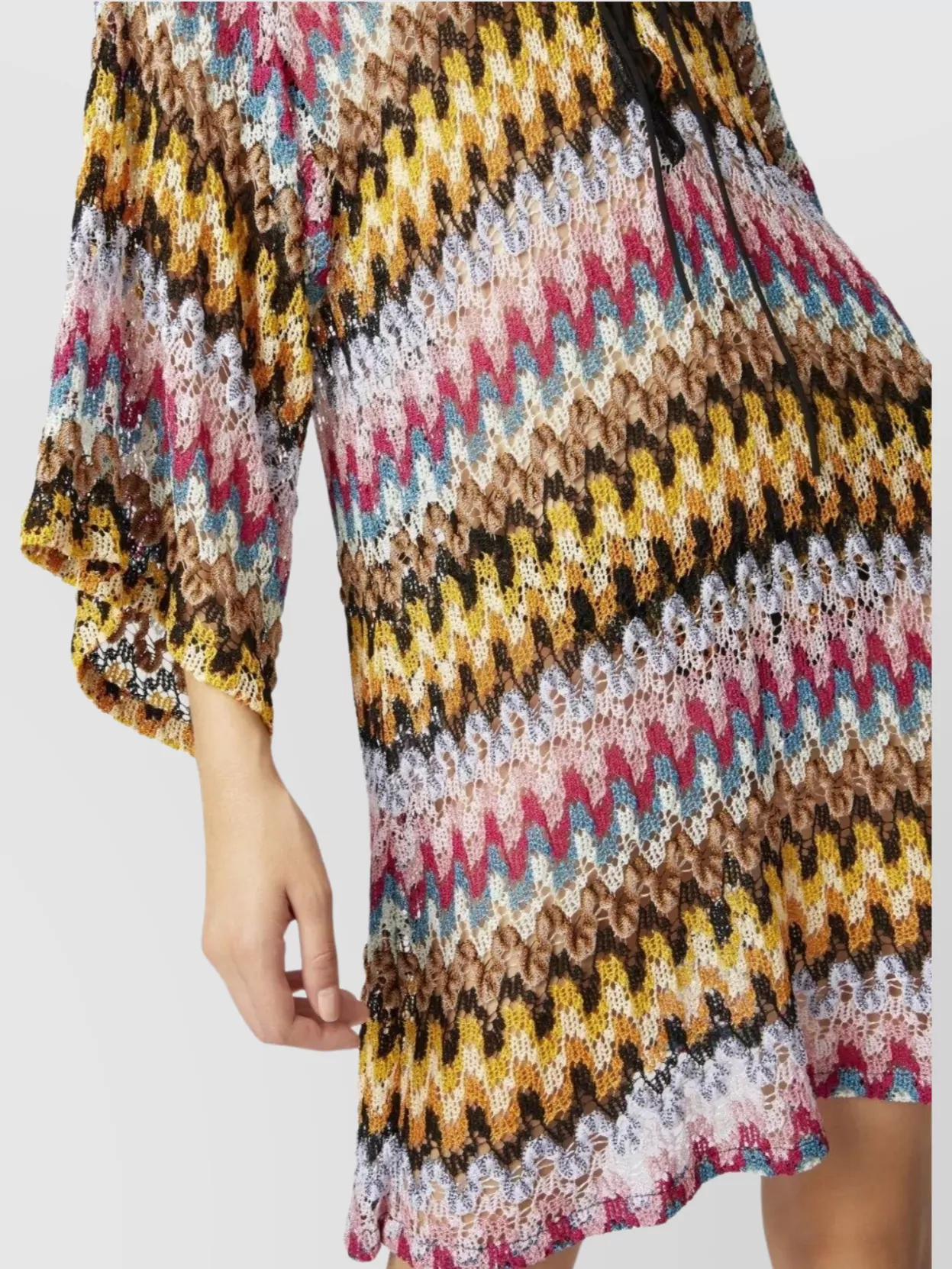 Missoni Short Artisanal Zigzag Dress