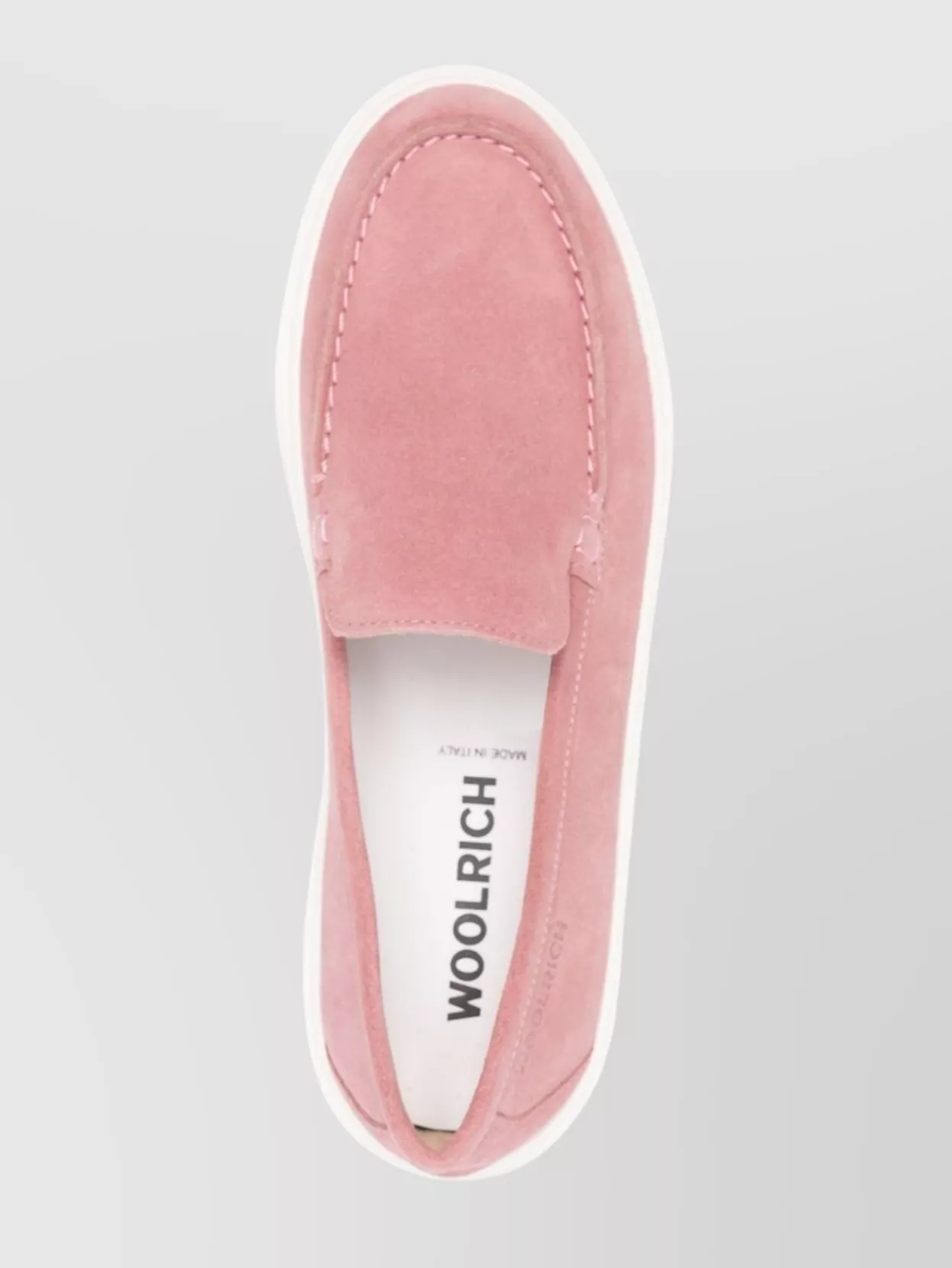 Woolrich Slip On Sneakers In Suede Leather