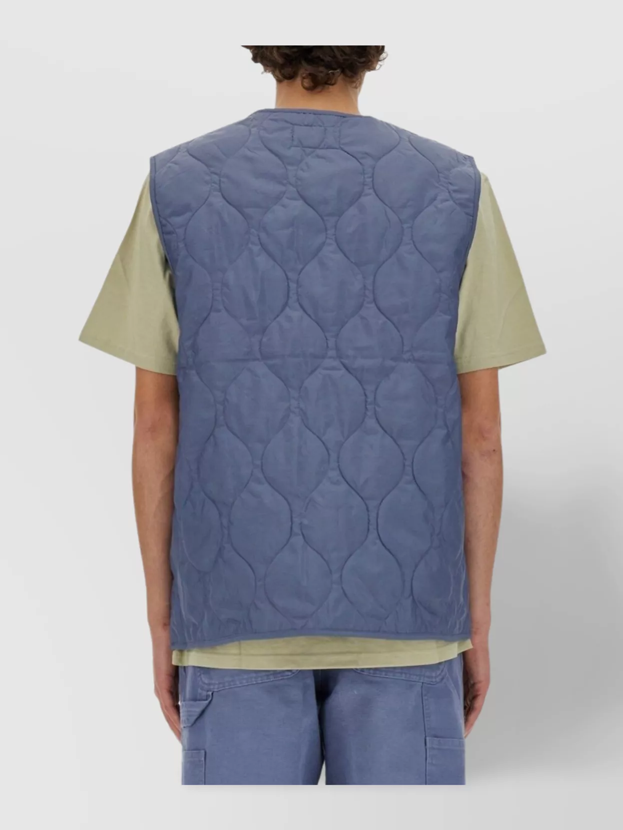 Carhartt Wip Quilted Vest Featuring Front Pockets