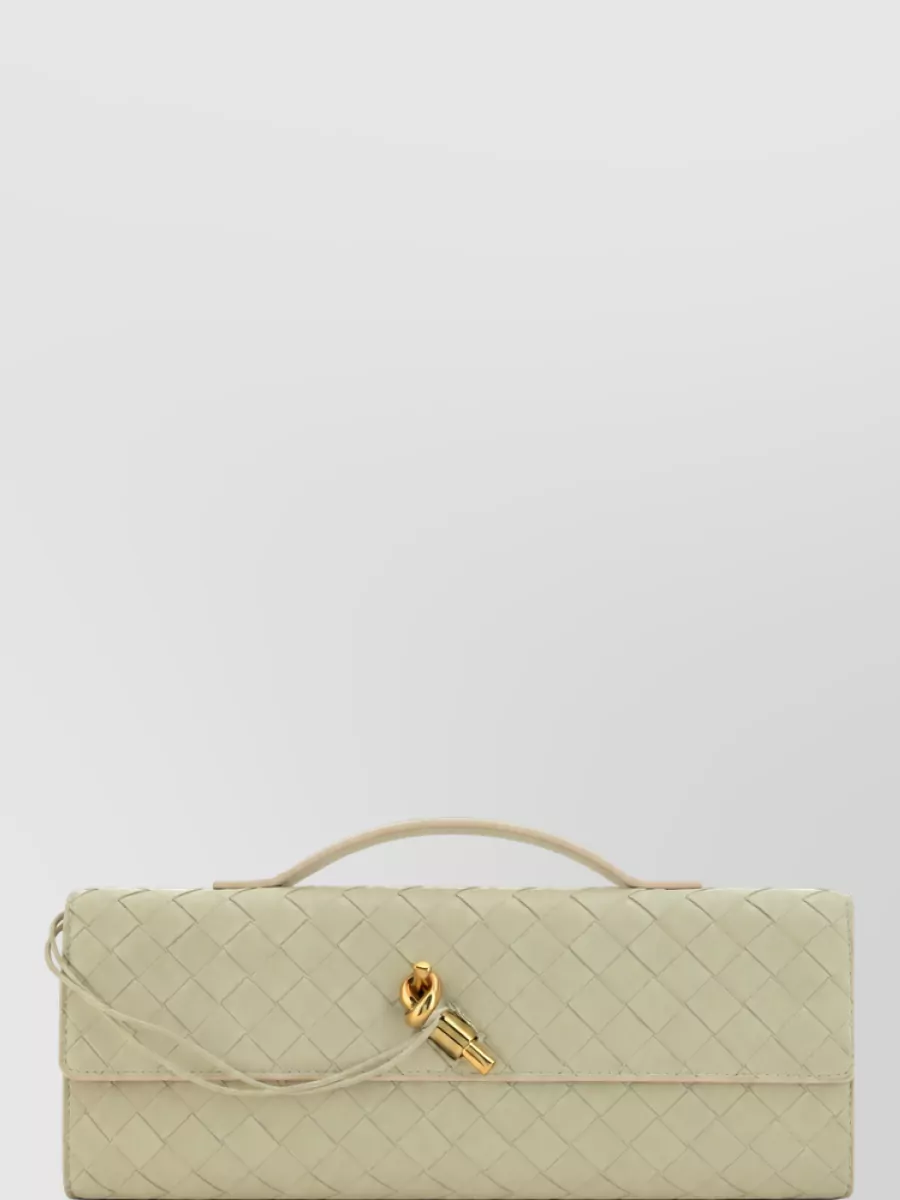 Bottega Veneta andiamo clutch bag