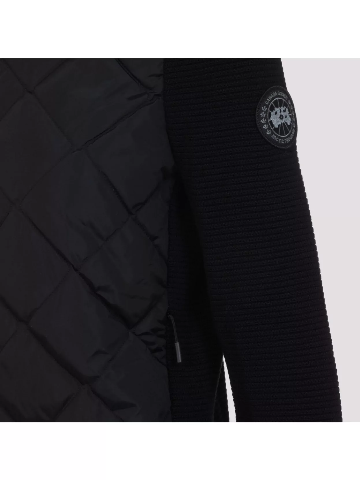 Canada Goose Hybridge Quilted Knit Hoody Jacket