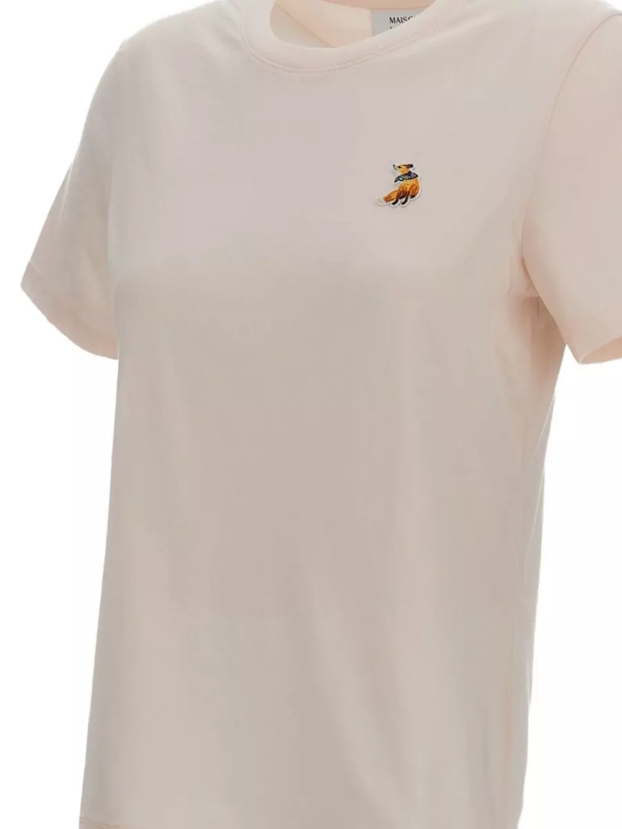 Maison Kitsuné Fox Dream Cotton T Shirt Short Sleeves