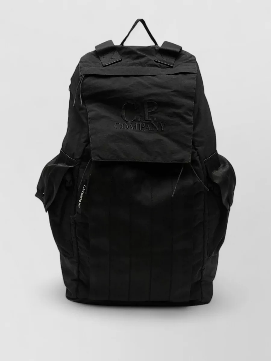 C.P. Company logo-embroidered backpack