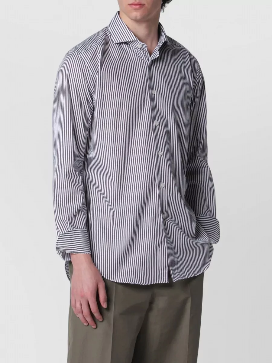 Xacus striped shirt