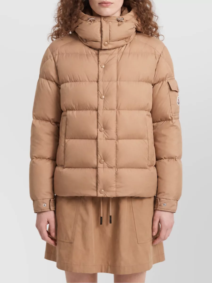 Moncler short oversized down puffer jacket