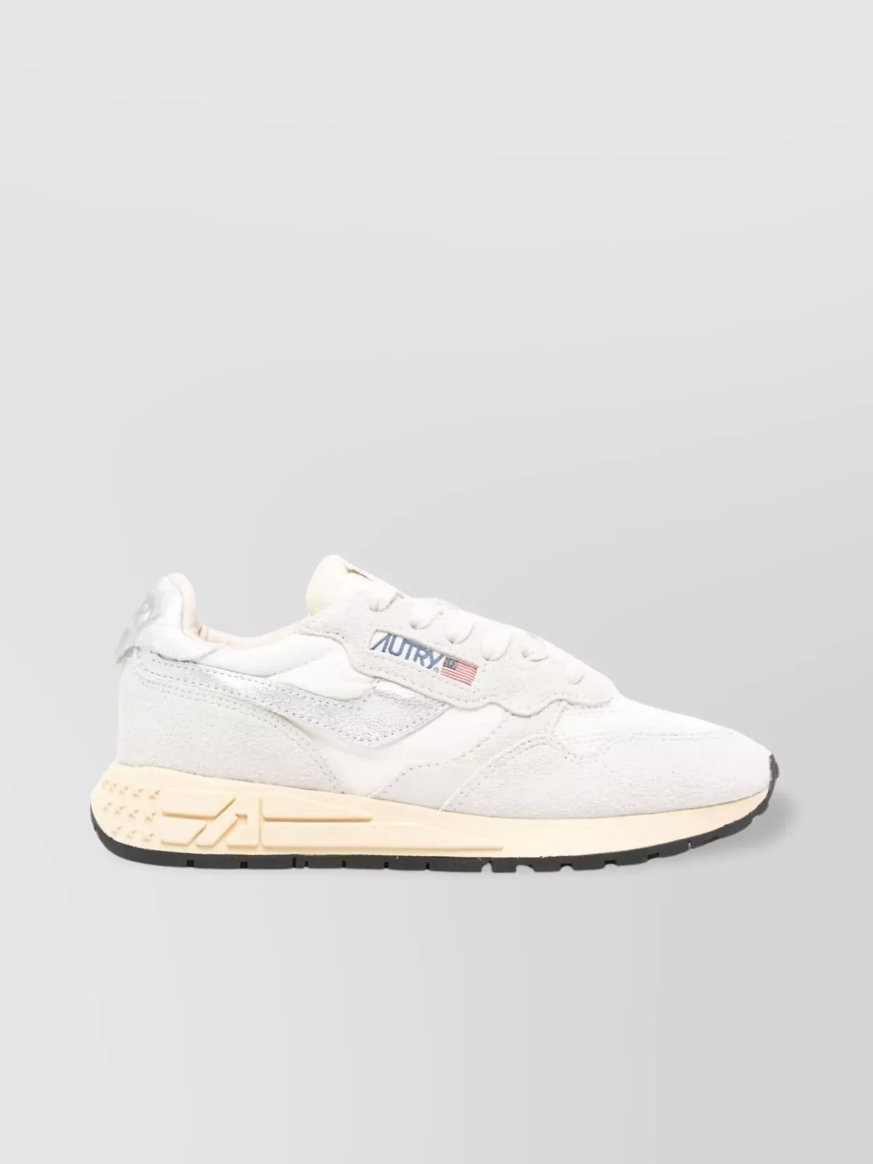 Autry Almond Toe Mesh Panels Sneakers