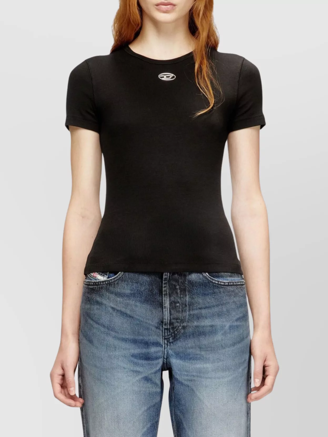 Diesel Ribbed Slim-Fit T-Shirt