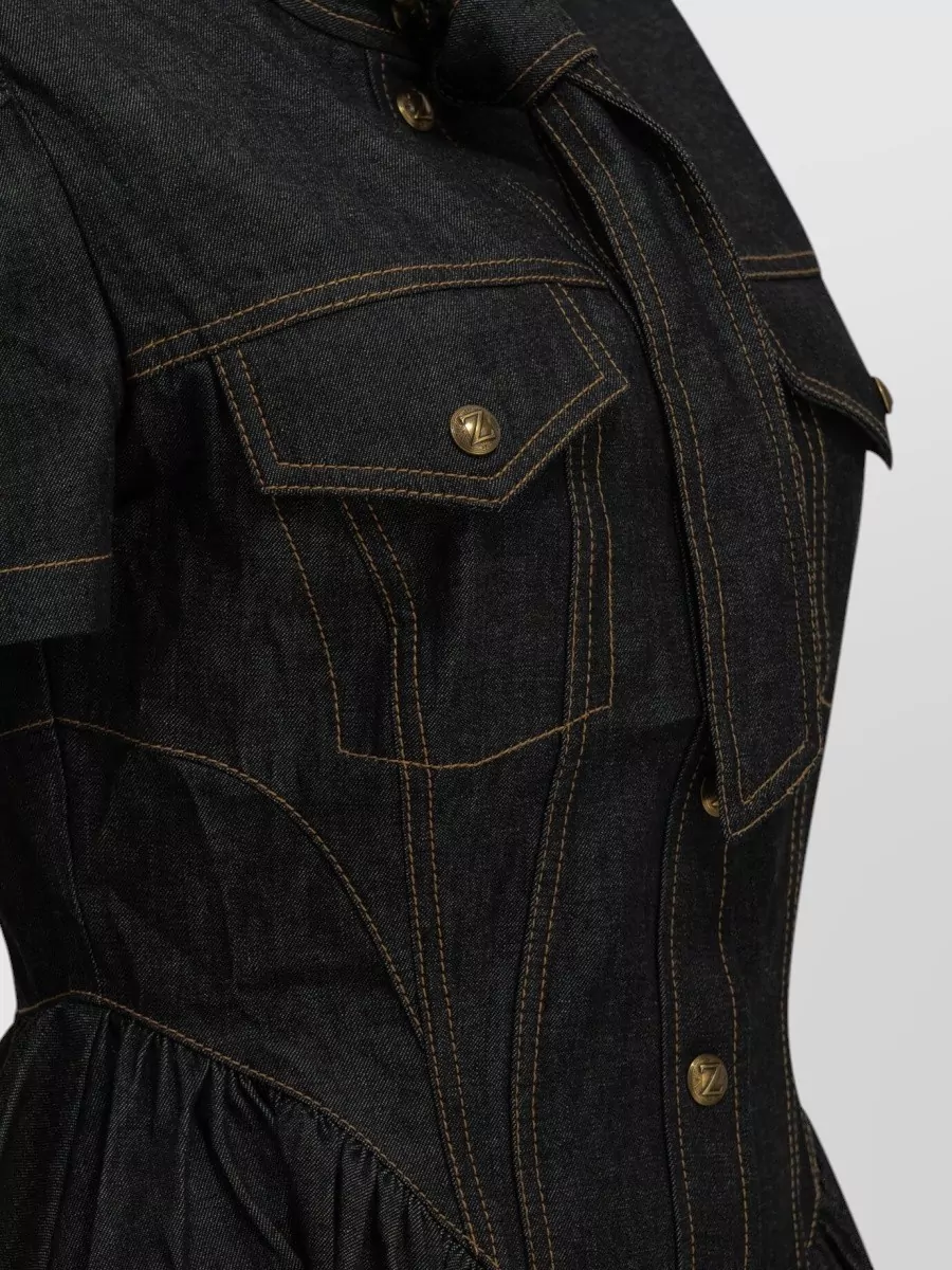 Zimmermann Denim Mini Dress