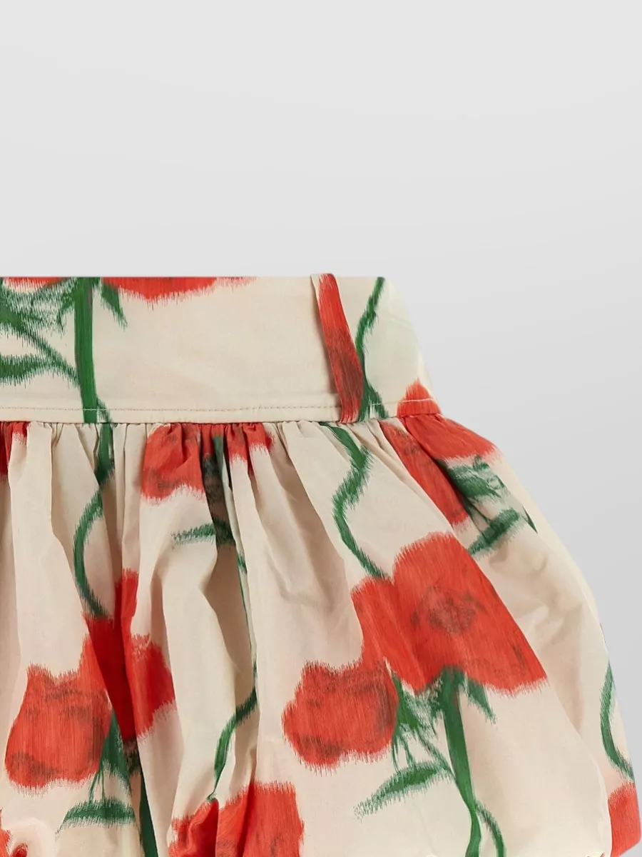 Kenzo Printed Balloon Mini Skirt