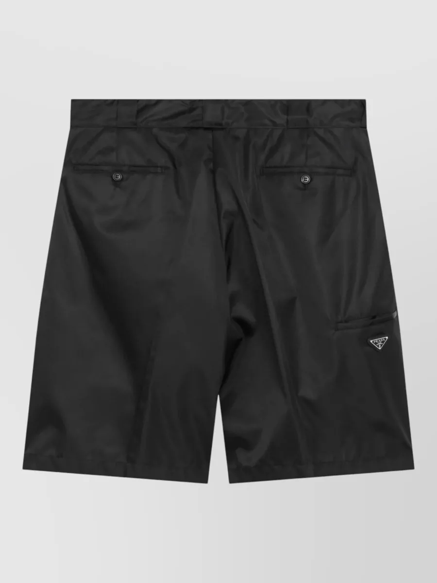 Prada Regular Straight-Leg Trousers
