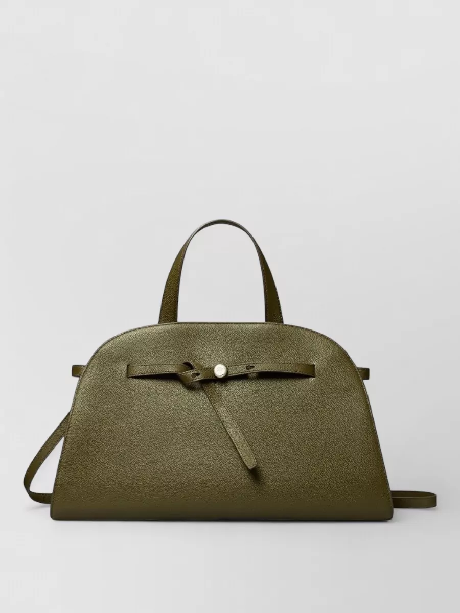 Tory Burch romy calf leather top handle bag