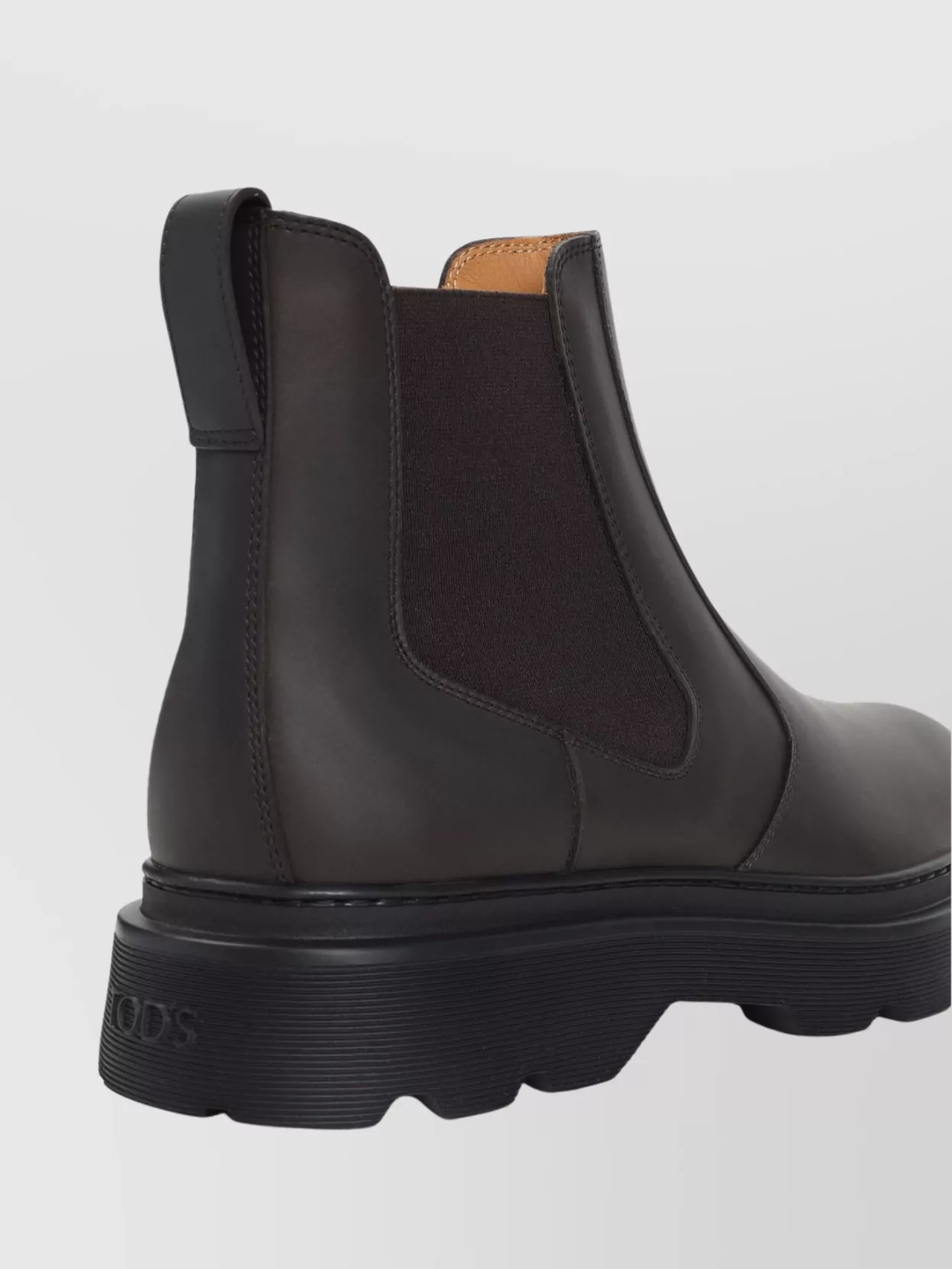 Tod's Leather Chelsea Boots Chunky Sole
