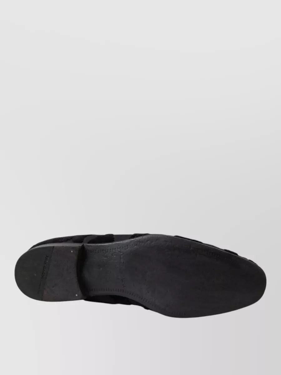 Dolce&Gabbana Floral-Pattern Velvet Slippers
