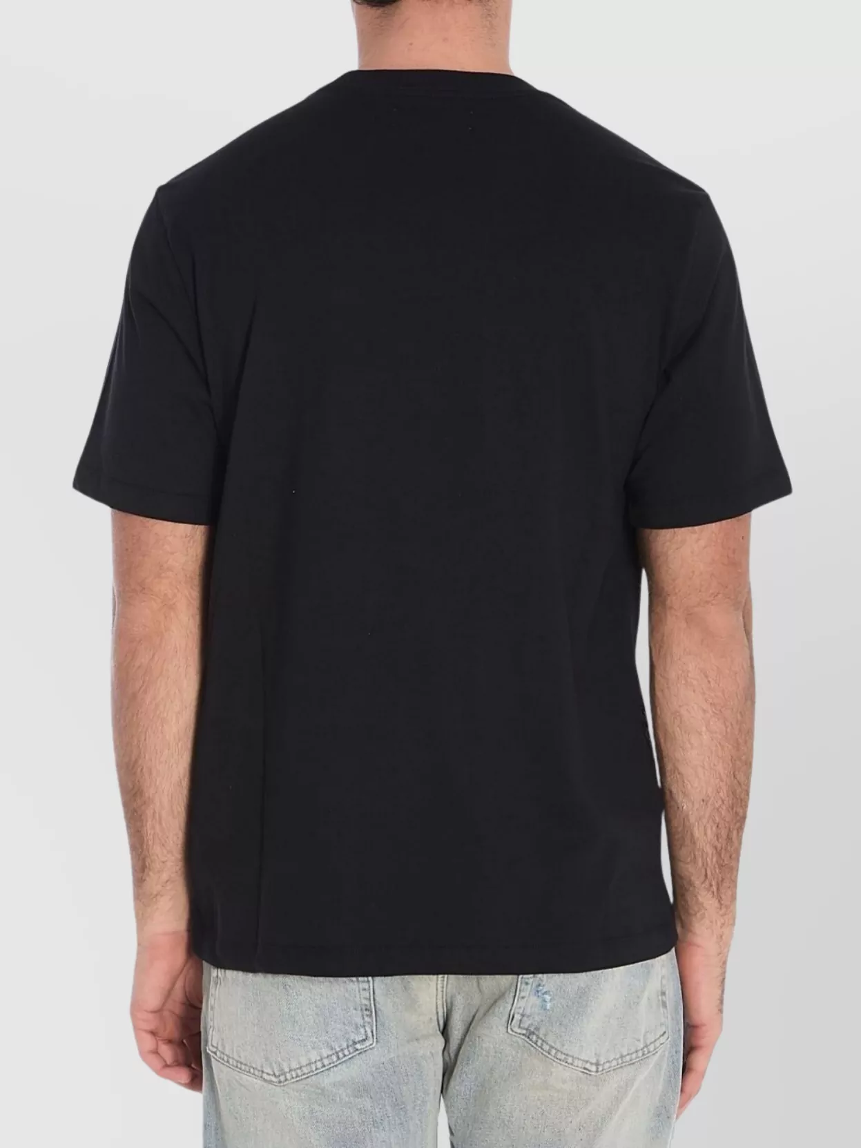 Amiri Short-sleeved Round Collar T-shirt In Black