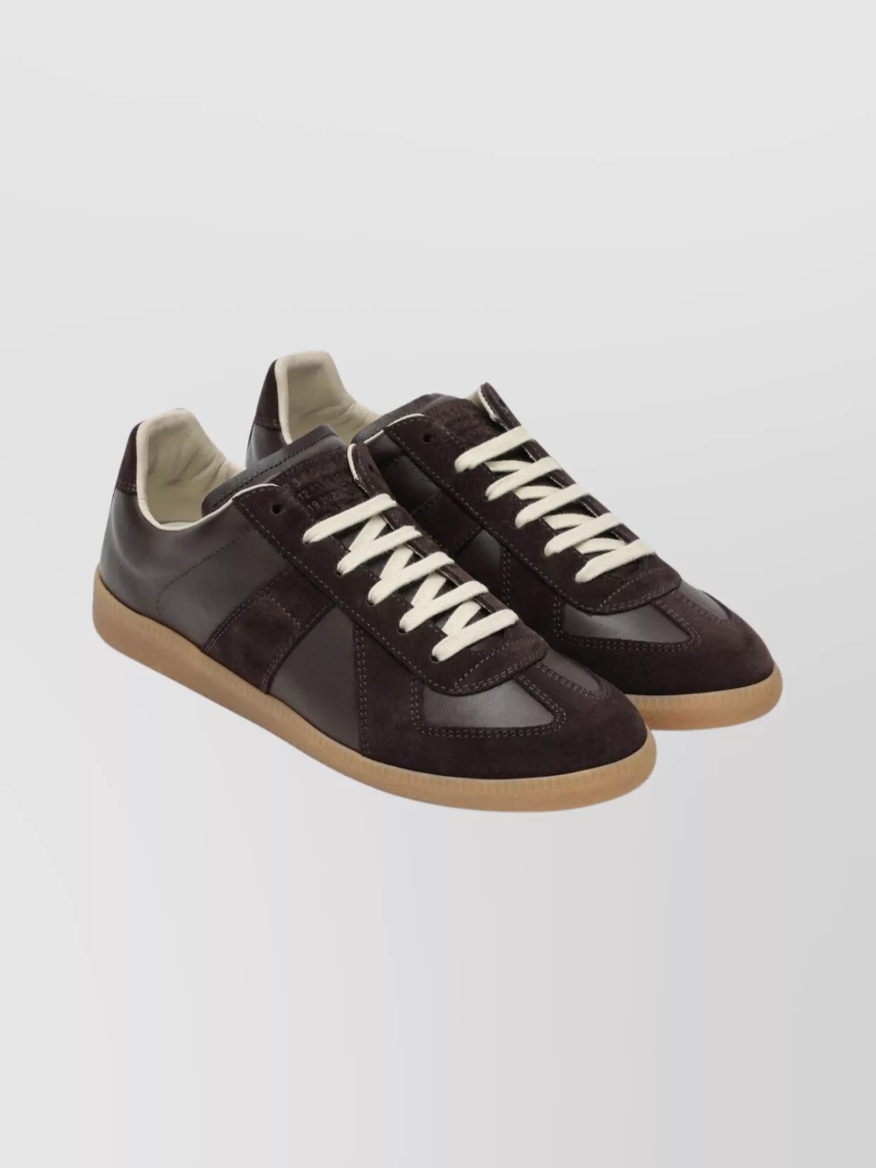 Maison Margiela Replica Low-top Sneakers Contrast Sole In Multi