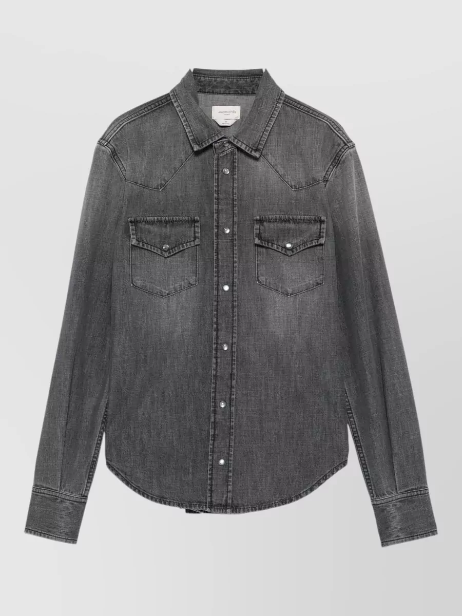 Jacob Cohen Denim Western Shirt