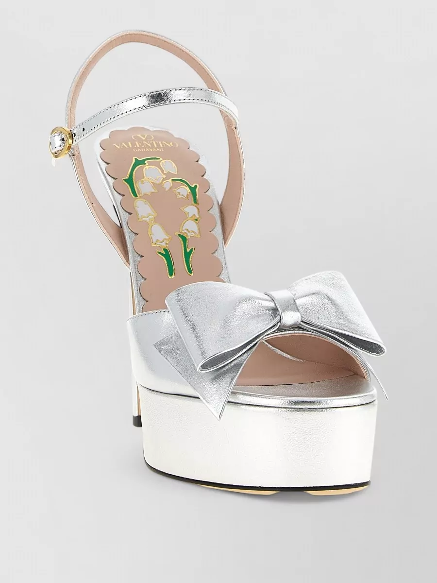 Valentino Garavani leather platform sandals