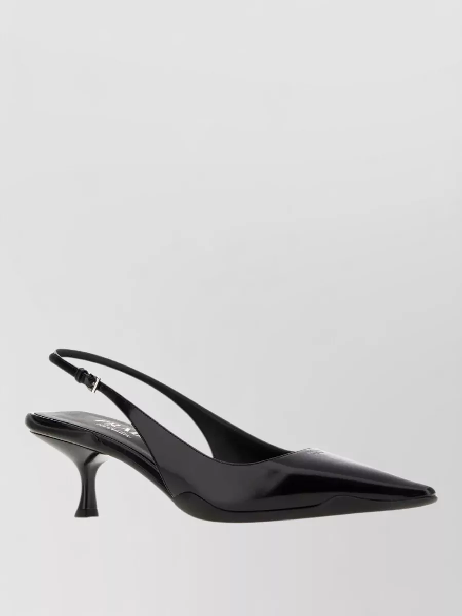 Prada leather mules