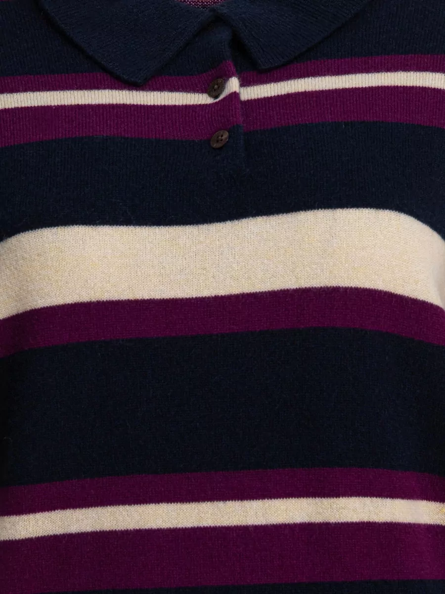 Guest In Residence Cashmere Polo Jumper
