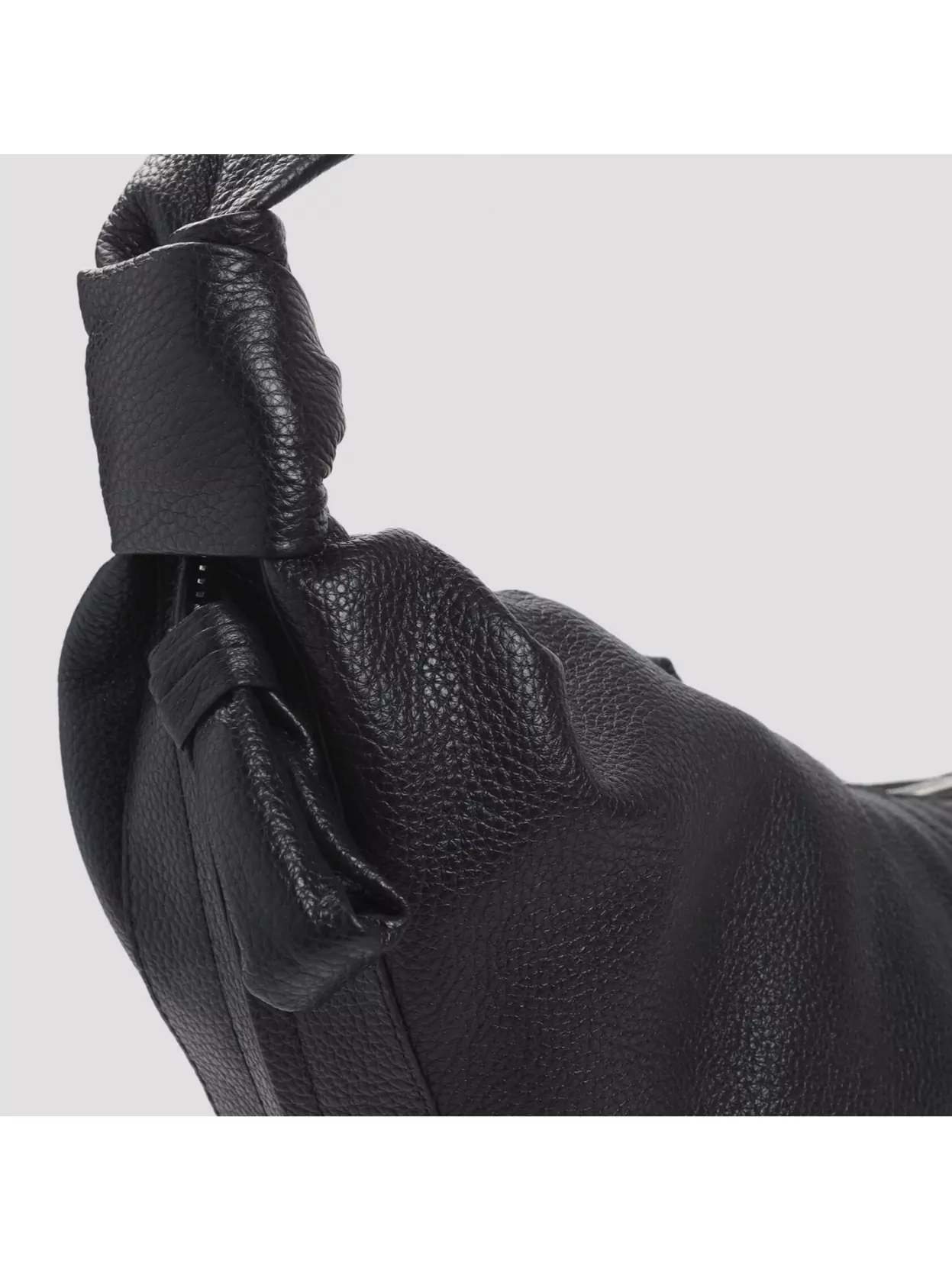 Lemaire Leather Croissant Handbag Side Zip