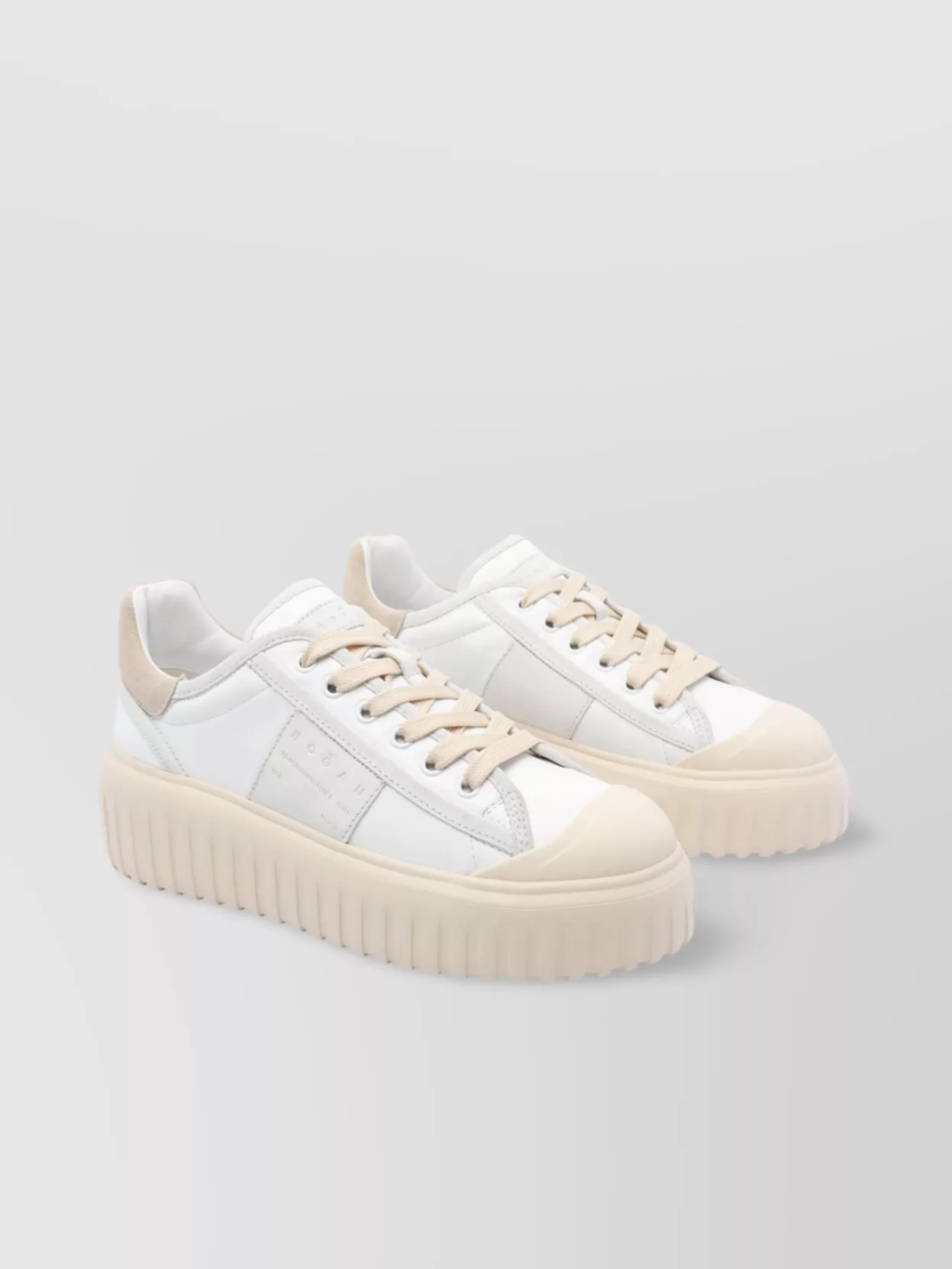 Hogan Low Top Sneakers Platform Sole
