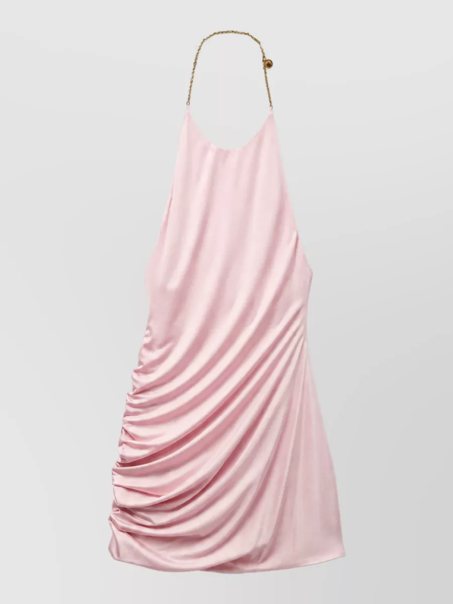 Versace viscose knee-length dress