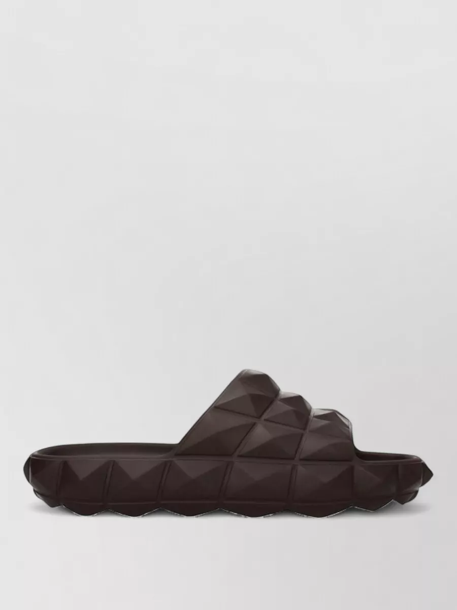 Valentino Garavani Cotton Slide Sandals