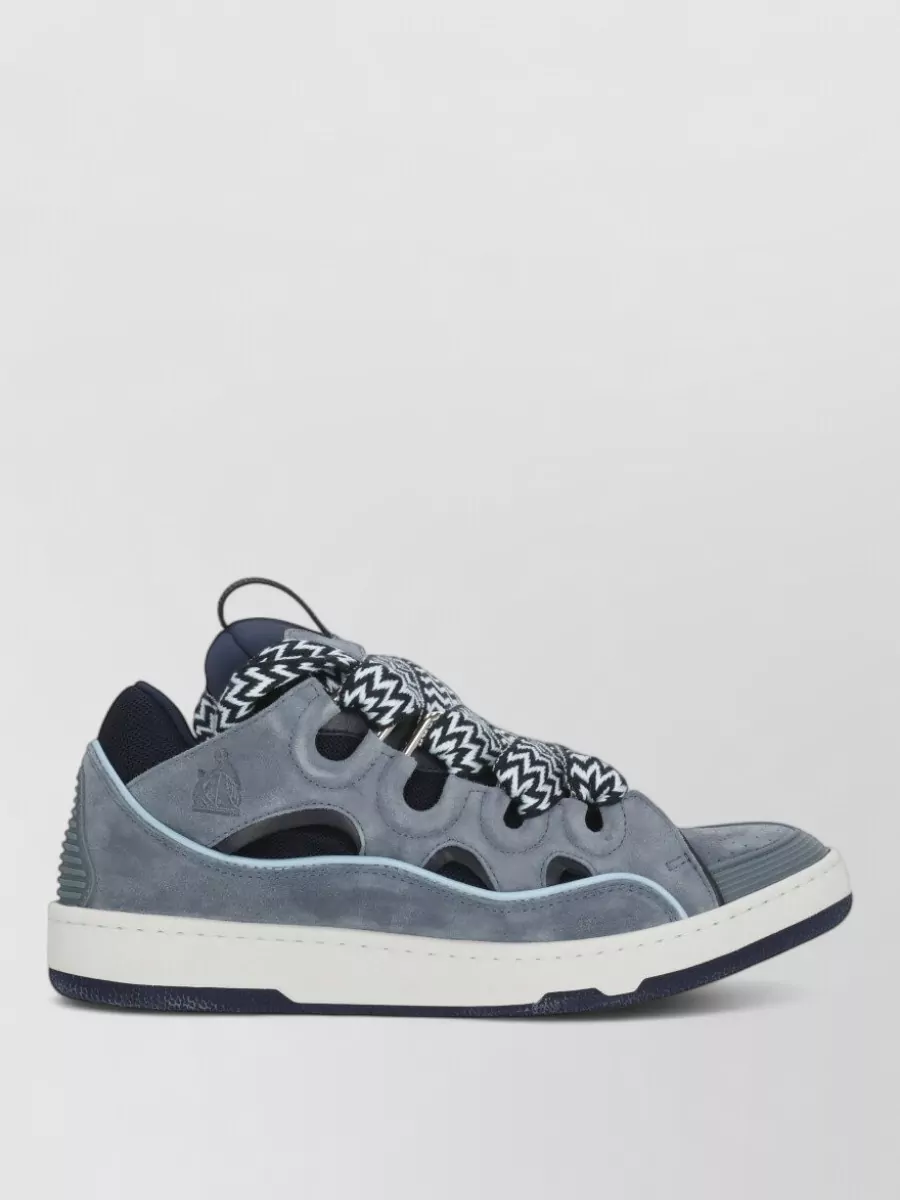 Lanvin leather high-top sneakers