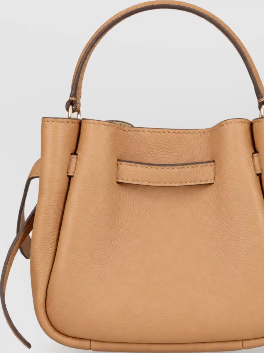 Tory Burch romy mini leather bucket bag