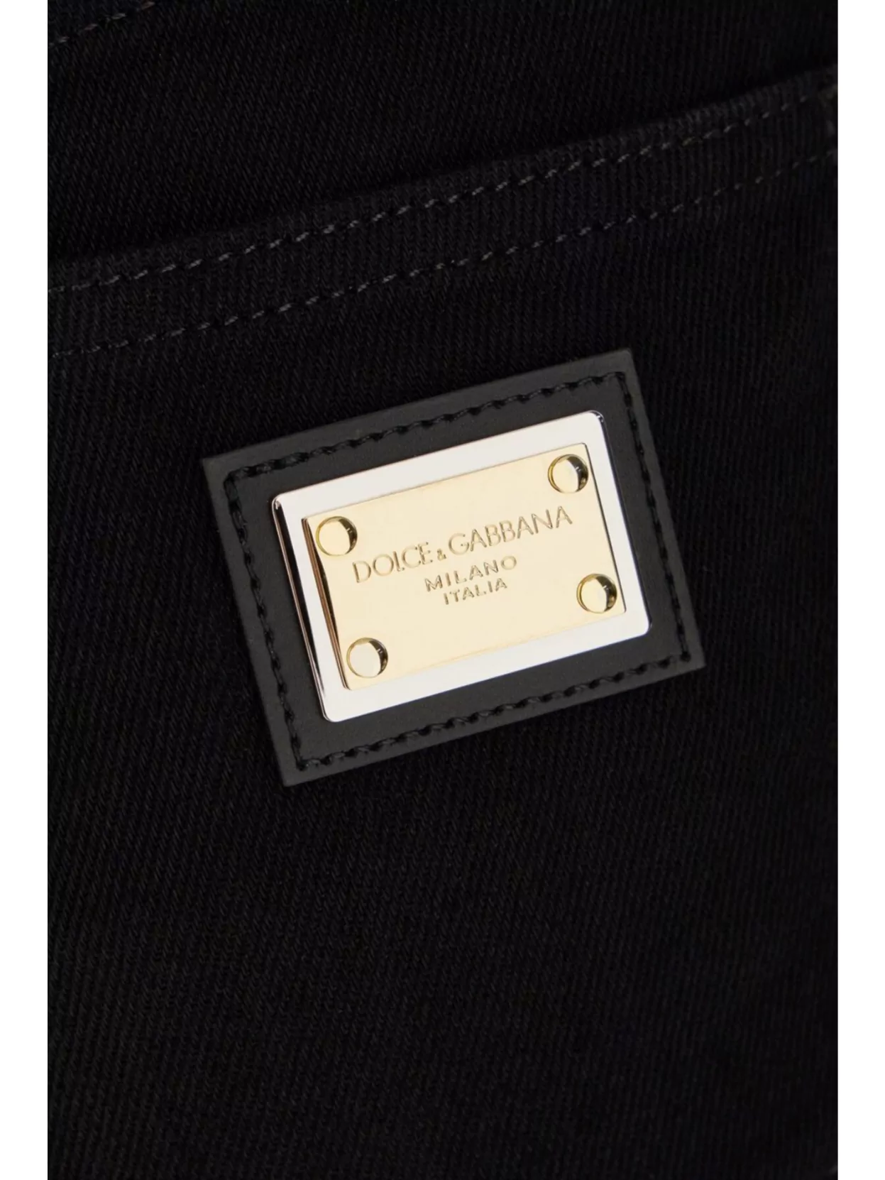Shop Dolce & Gabbana Denim Shorts Gold-tone Hardware