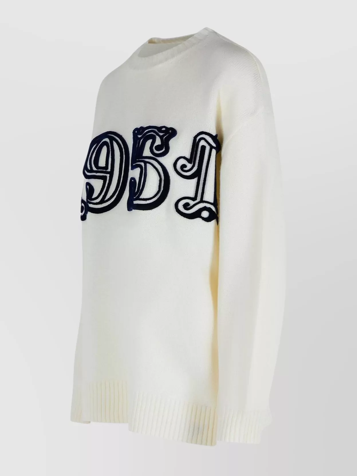 Max Mara Logo-embellishment Crew-neck Sweater