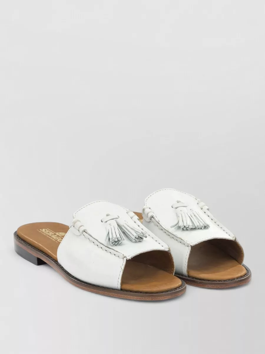 Sebago leather slide sandals
